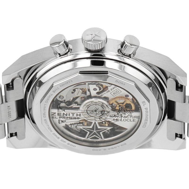 IMG_9081 Zenith Mens watch Unisex Automatic Steel 03.L384.400 07.M384 Replica 6