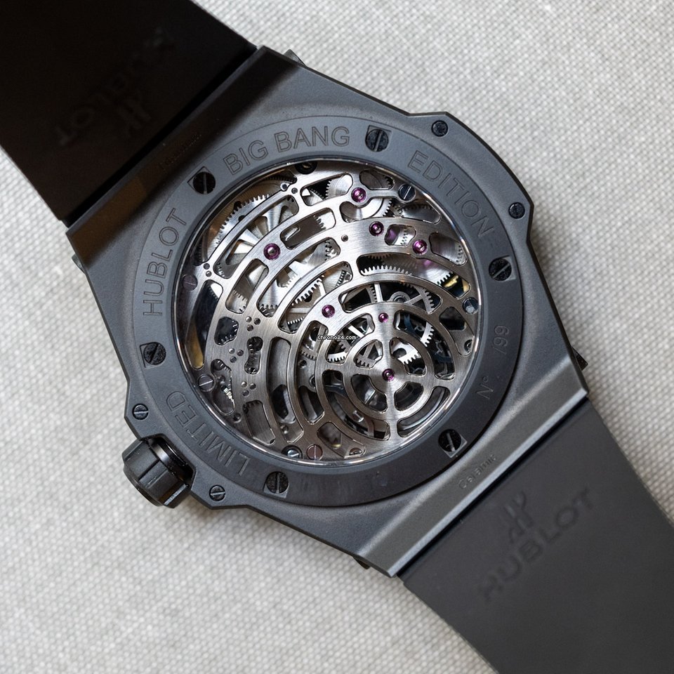 Hublot Big Bang Mens watch Unisex Manual winding Ceramic 405.CI.0110.RX Replica 6