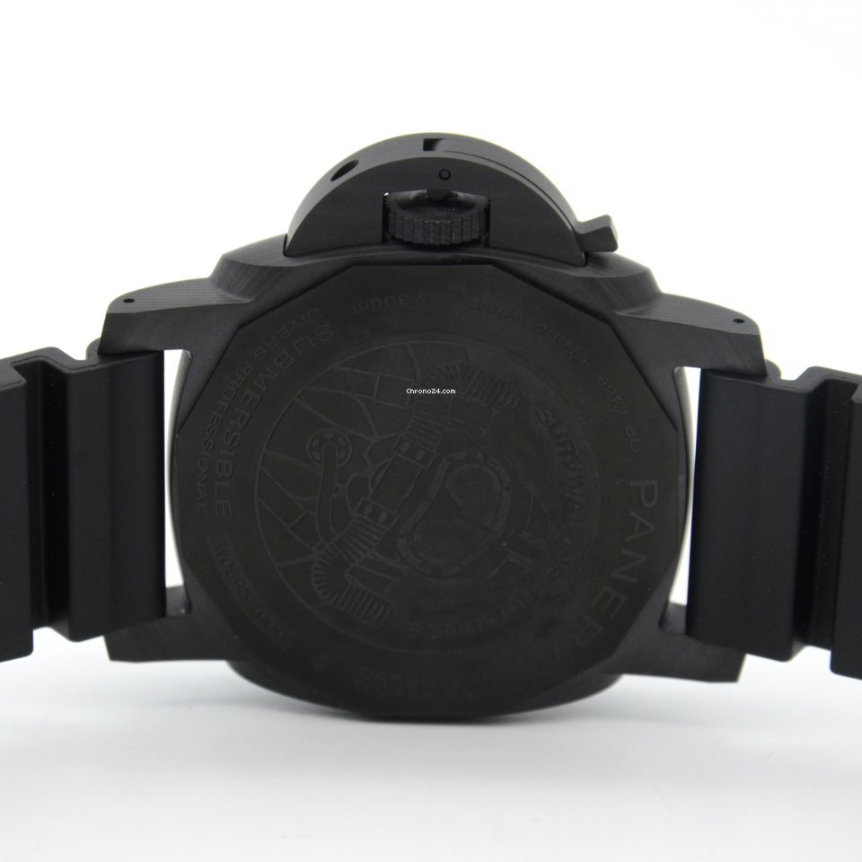 IMG_9081 Panerai Luminor Submersible Mens watch Unisex Automatic Carbon PAM 00979 Replica 6