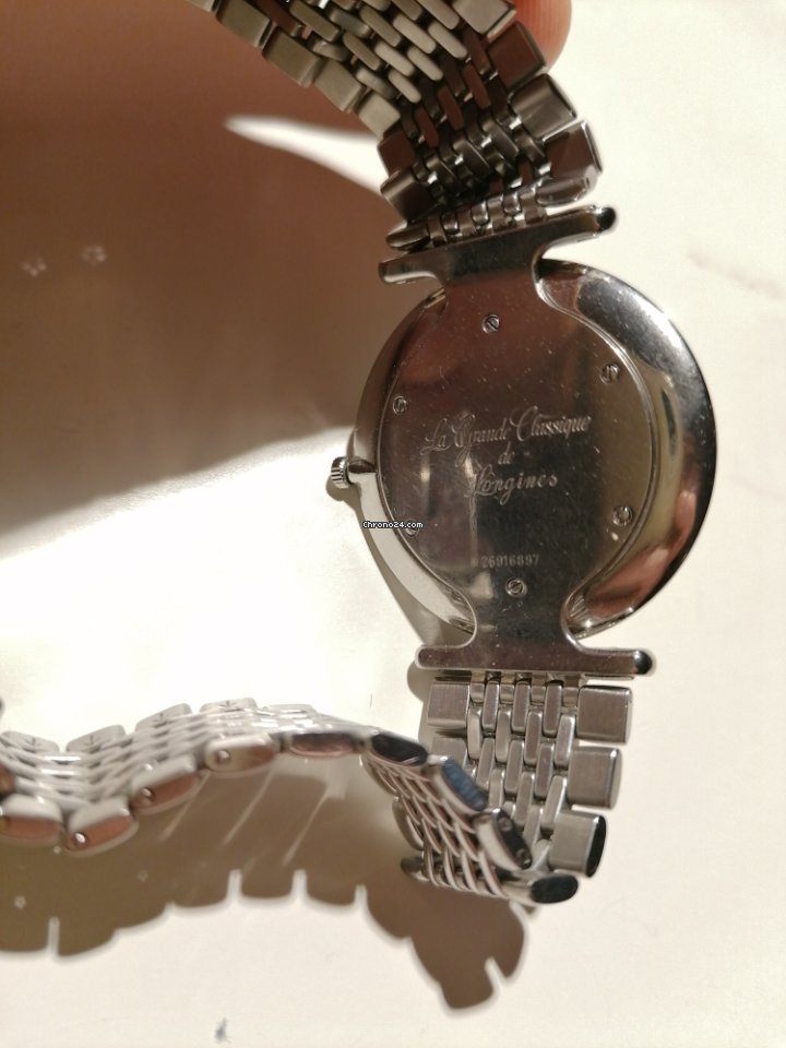 IMG_9081 Longines La Grande Classique Mens watch Unisex Quartz Steel L4.709.4.11.6 Replica 6