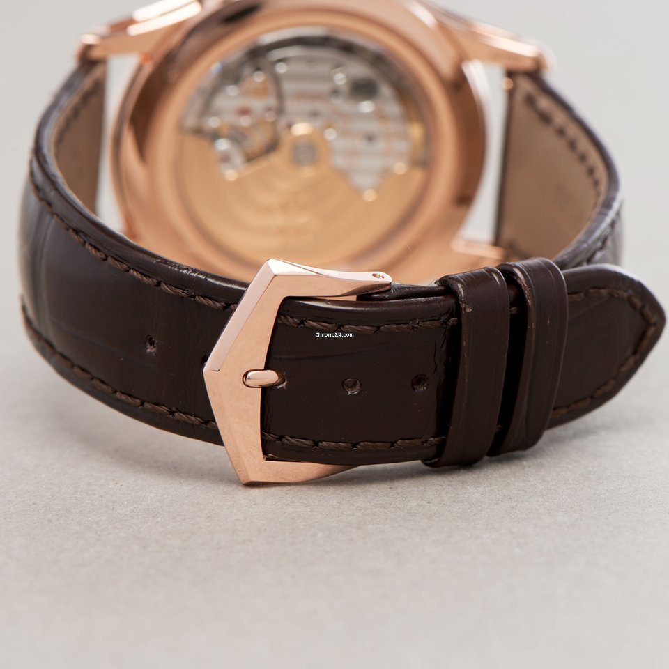 IMG_9081 Patek Philippe Annual Calendar Mens watch Unisex Automatic Rose gold 5205R Replica 6