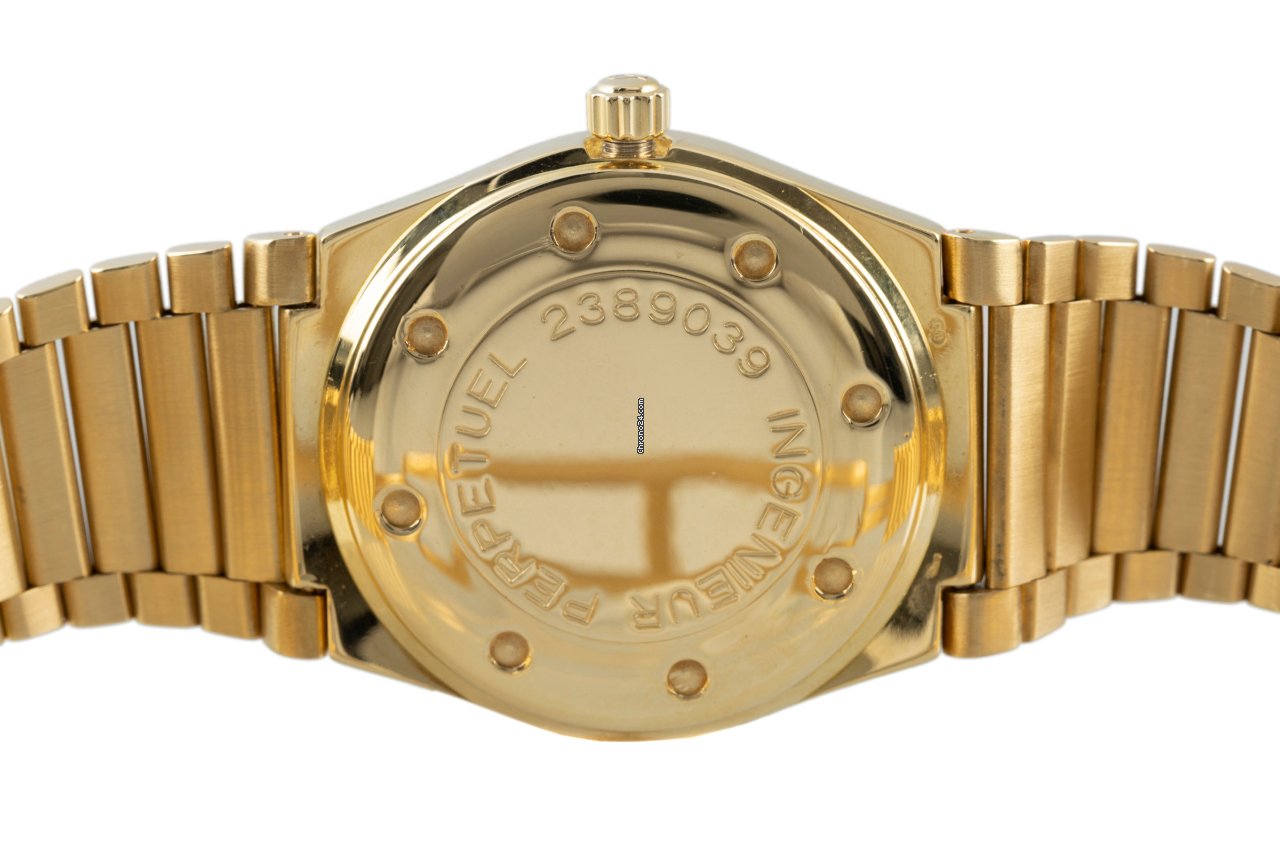 IMG_9081 IWC Ingenieur Automatic Mens watch Unisex Automatic Yellow gold 3540-1 Replica 6