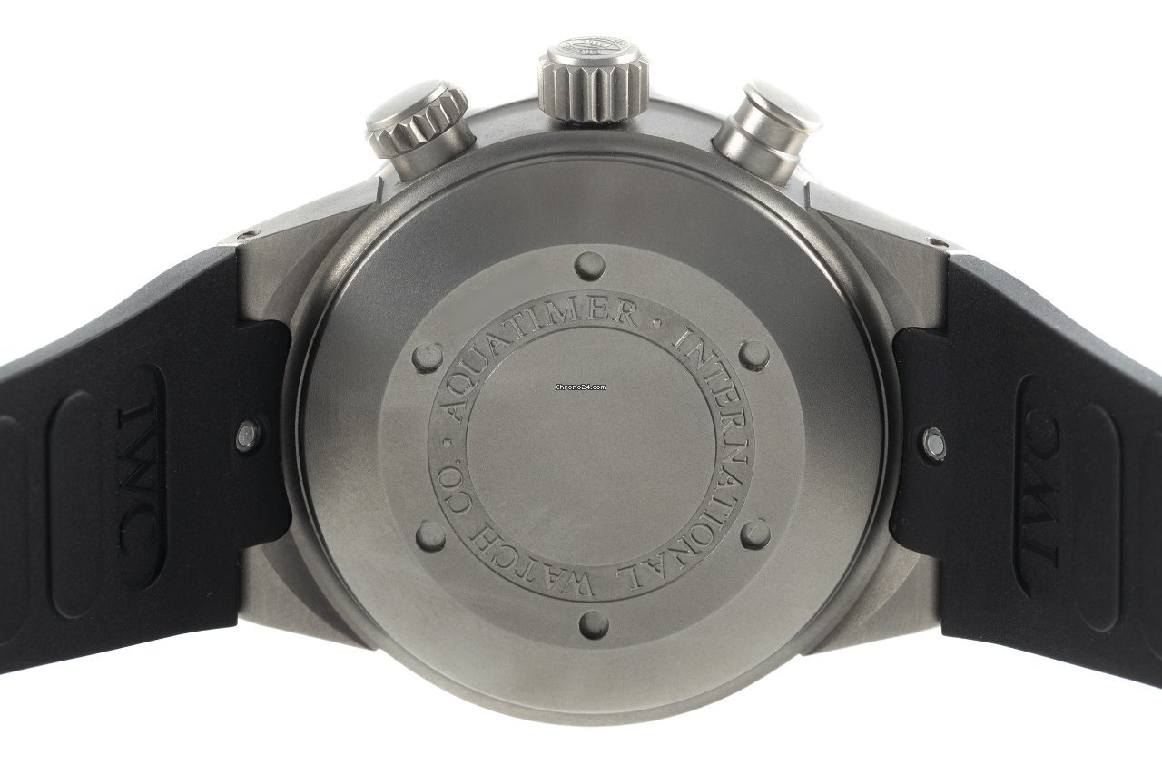 IWC Aquatimer Chronograph Mens watch Unisex Automatic Titanium 3719 Replica 6
