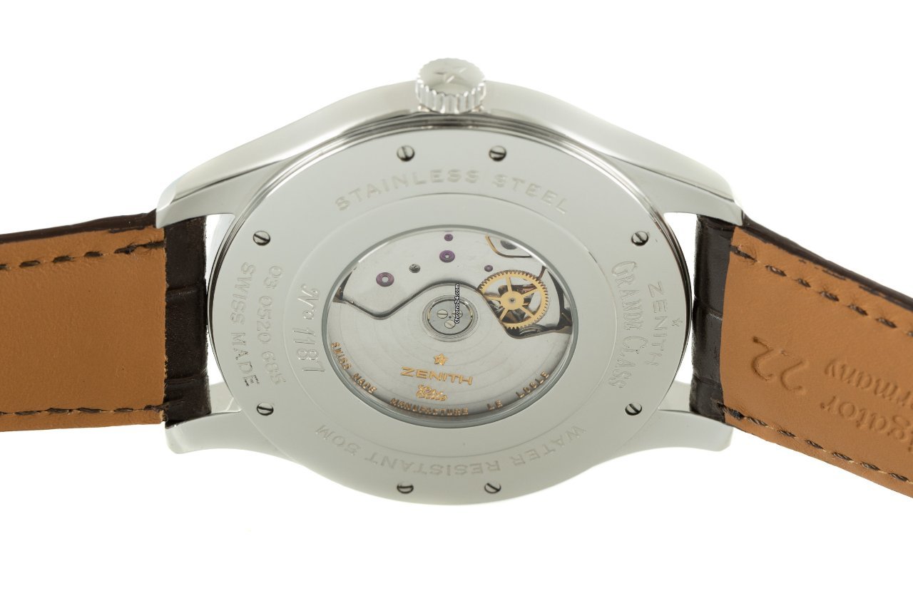 IMG_9081 Zenith Elite Mens watch Unisex Automatic Steel 03.0520.685 Replica 6