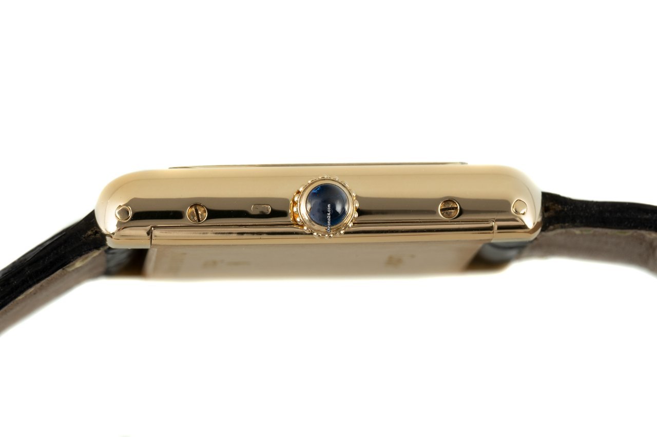 IMG_9081 Cartier Tank Louis Cartier Mens watch Unisex Manual winding Yellow gold 78086 Replica 6
