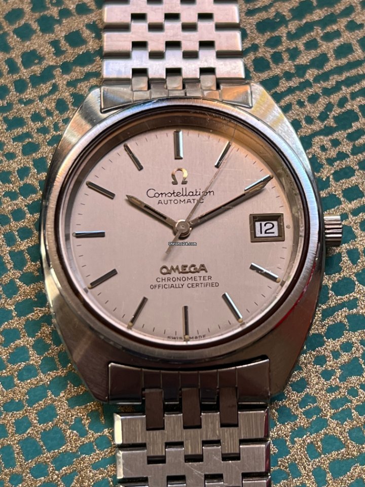 IMG_9081 Omega Constellation Mens watch Unisex Automatic Steel 168.0057 Replica 6