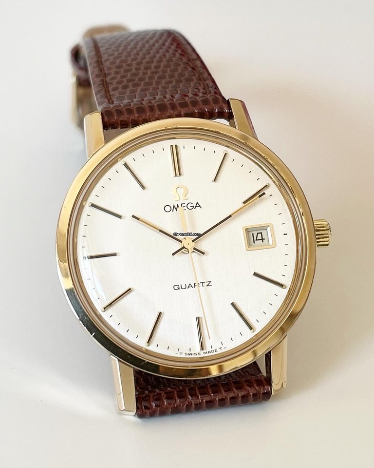 IMG_9081 Omega Seamaster Mens watch Unisex Quartz Gold Steel 196.0160 Replica 6