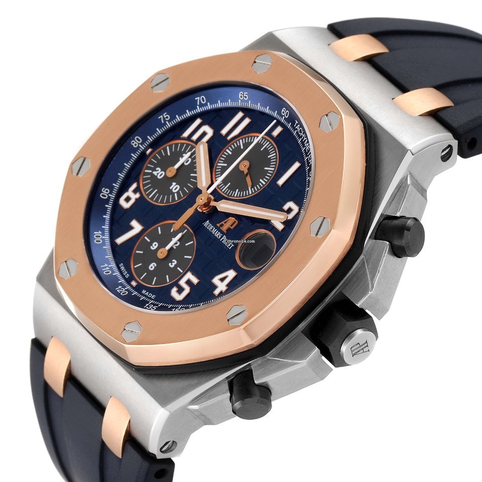 Audemars Piguet Royal Oak Offshore Chronograph Mens watch Unisex Automatic 26471SR.OO.D101CR.01 Replica 6