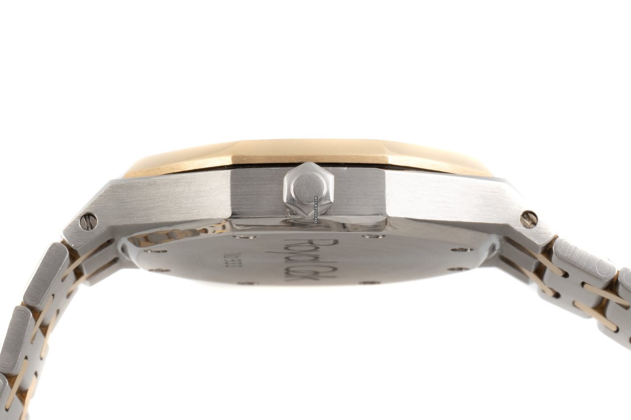 Audemars Piguet Royal Oak Day-Date Mens watch Unisex Automatic Gold Steel 25594SA Replica 6