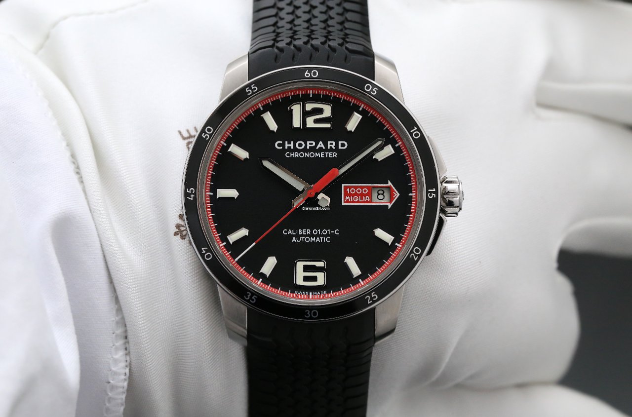 Chopard Mille Miglia Mens watch Unisex Automatic Steel 168565-3001 Replica 6