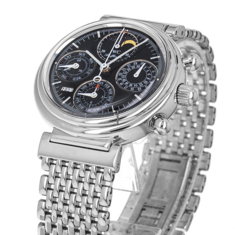 IWC Da Vinci Perpetual Calendar Mens watch Unisex Automatic Steel IW3750 Replica 6