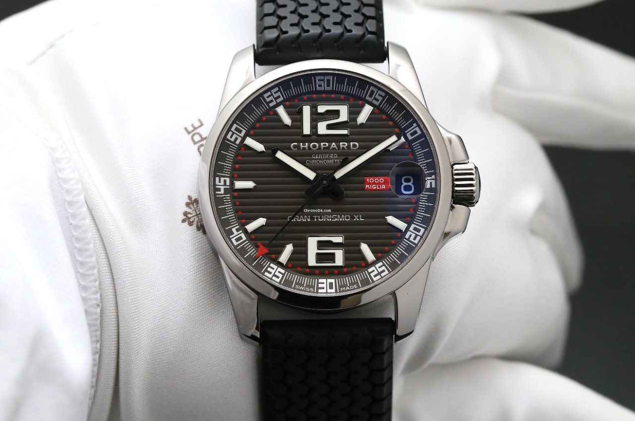 IMG_9081 Chopard Mille Miglia Mens watch Unisex Automatic Titanium 8997 Replica 6