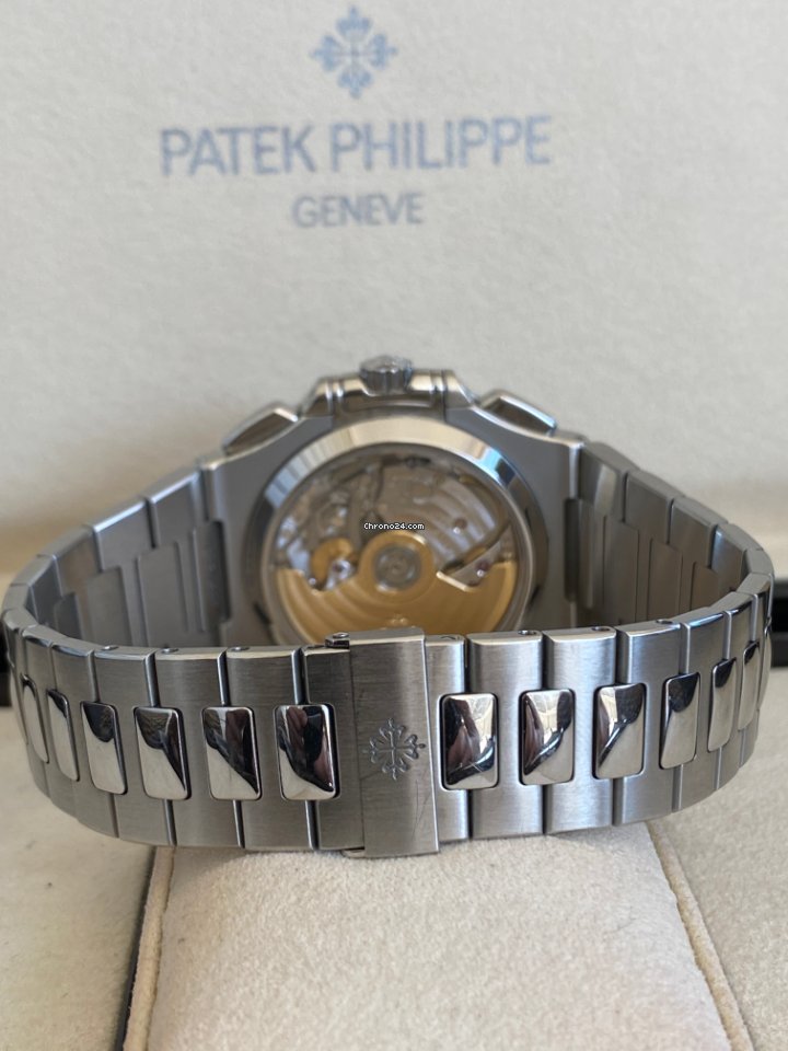 IMG_9081 Patek Philippe Nautilus Mens watch Unisex Automatic Steel 5980 1A-014 Replica 6