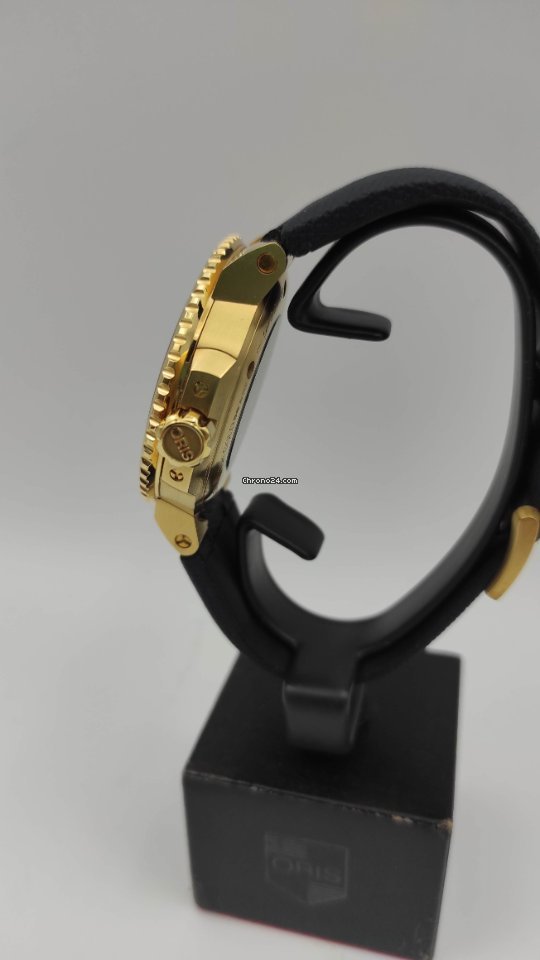 IMG_9081 Oris Mens watch Unisex Automatic Yellow gold 01 798 7754 6185-Set Replica 6