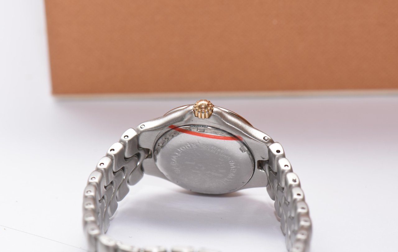 IMG_9081 Ebel Sportwave Womens watch Quartz Steel E6087621 Replica 6