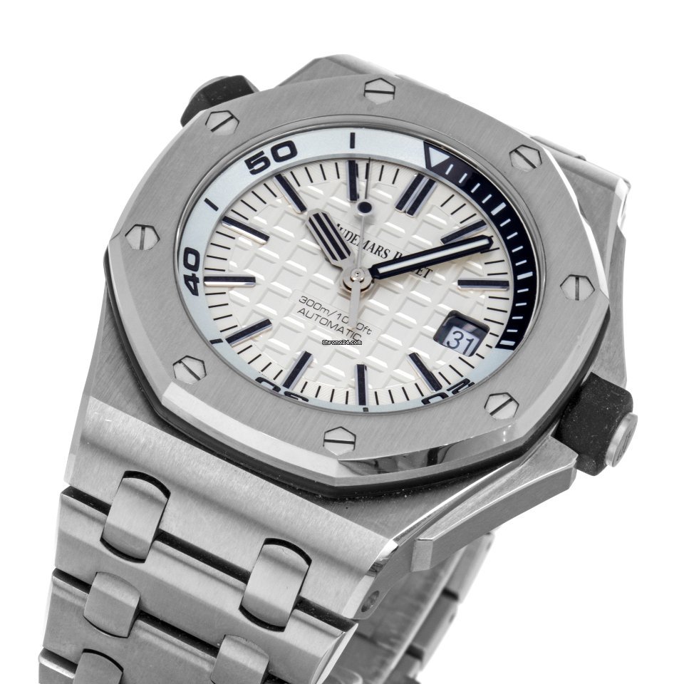 IMG_9081 Audemars Piguet Royal Oak Offshore Diver Mens watch Unisex Automatic Steel 15710ST Replica 6