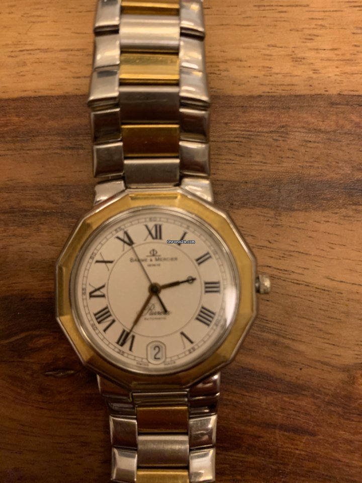 IMG_9081 Baume & Mercier Riviera Mens watch Unisex Automatic Gold Steel 3131 Replica 6