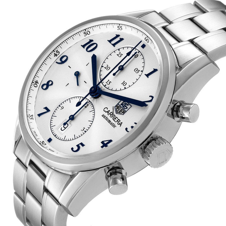 IMG_9081 TAG Heuer Carrera Calibre 16 Mens watch Unisex Automatic Steel CAS2111.BA0730 Replica 6
