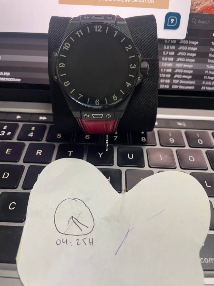 IMG_9081 Hublot Big Bang Mens watch Unisex Automatic Ceramic 440.CI.1100.RX Replica 6
