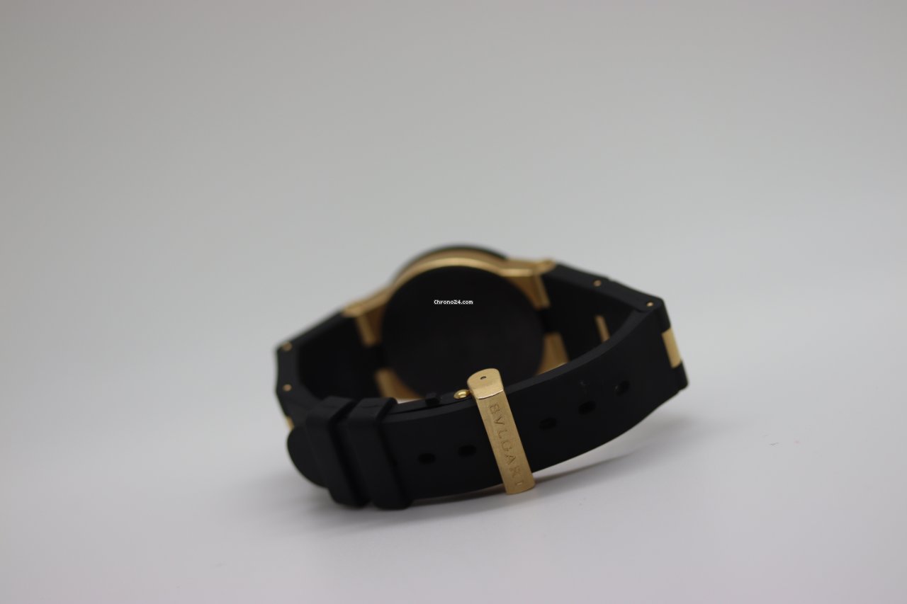 IMG_9081 Bulgari Diagono Womens watch Automatic Yellow gold AL32G Replica 6