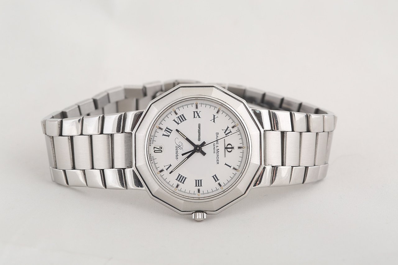 IMG_9081 Baume & Mercier Riviera Mens watch Unisex Quartz Steel Baume & Mercier 5131 Replica 6