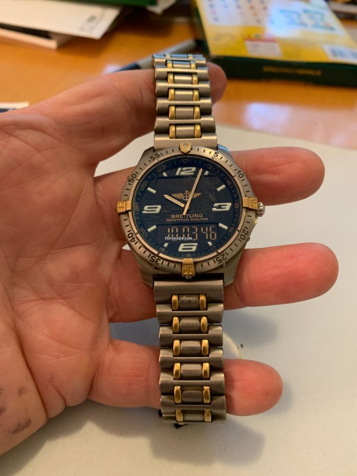 Breitling Aerospace Mens watch Unisex Quartz Titanium F75362 Replica 6