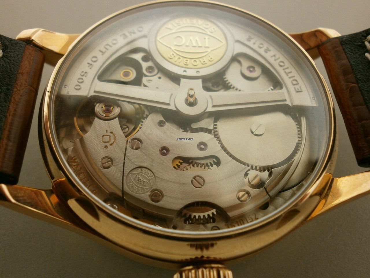 IWC Portuguese Automatic Mens watch Unisex Automatic Rose gold 5001-24 Replica 6