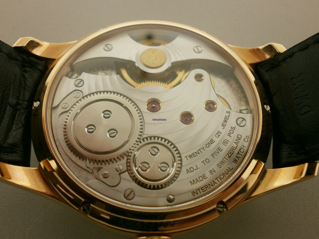 IMG_9081 IWC Portuguese Tourbillon Manual winding Rose gold 5463-05 Replica 6