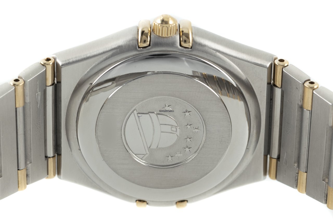 IMG_9081 Omega Constellation Mens watch Unisex Automatic Gold Steel 1302.10.00 Replica 6