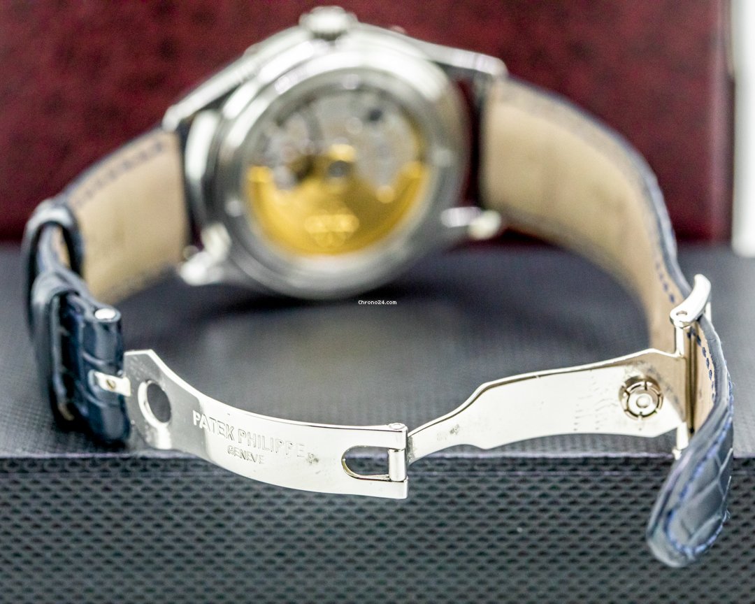 IMG_9081 Patek Philippe Annual Calendar Mens watch Unisex Automatic Platinum 5146P-001 Replica 6