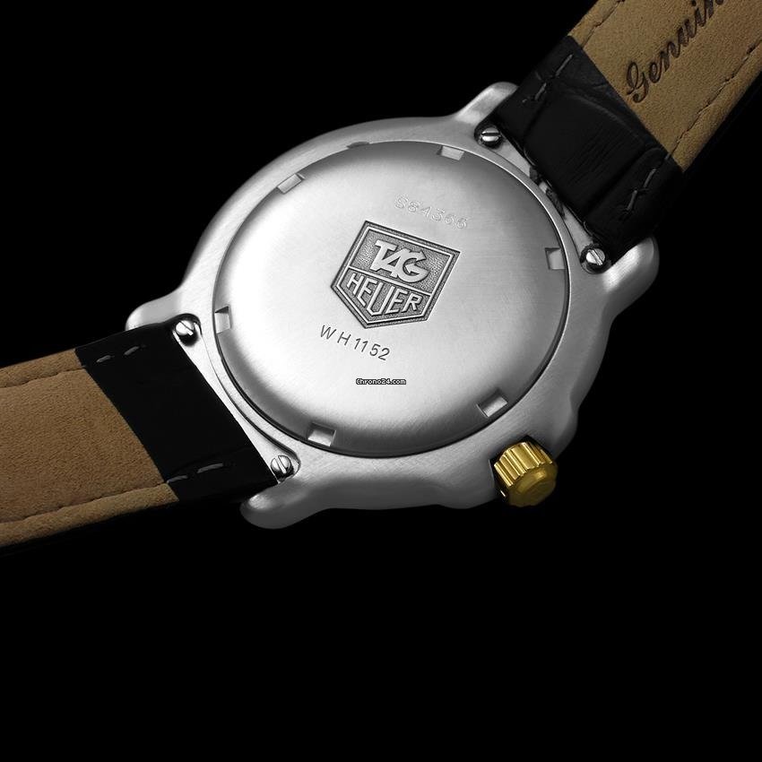 TAG Heuer 6000 Mens watch Unisex Quartz Gold Steel 8424 Replica 6