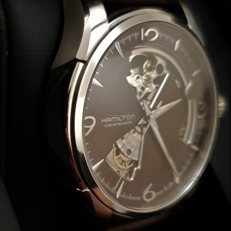 Hamilton Jazzmaster Open Heart Mens watch Unisex Automatic Steel H32565595 Replica 6