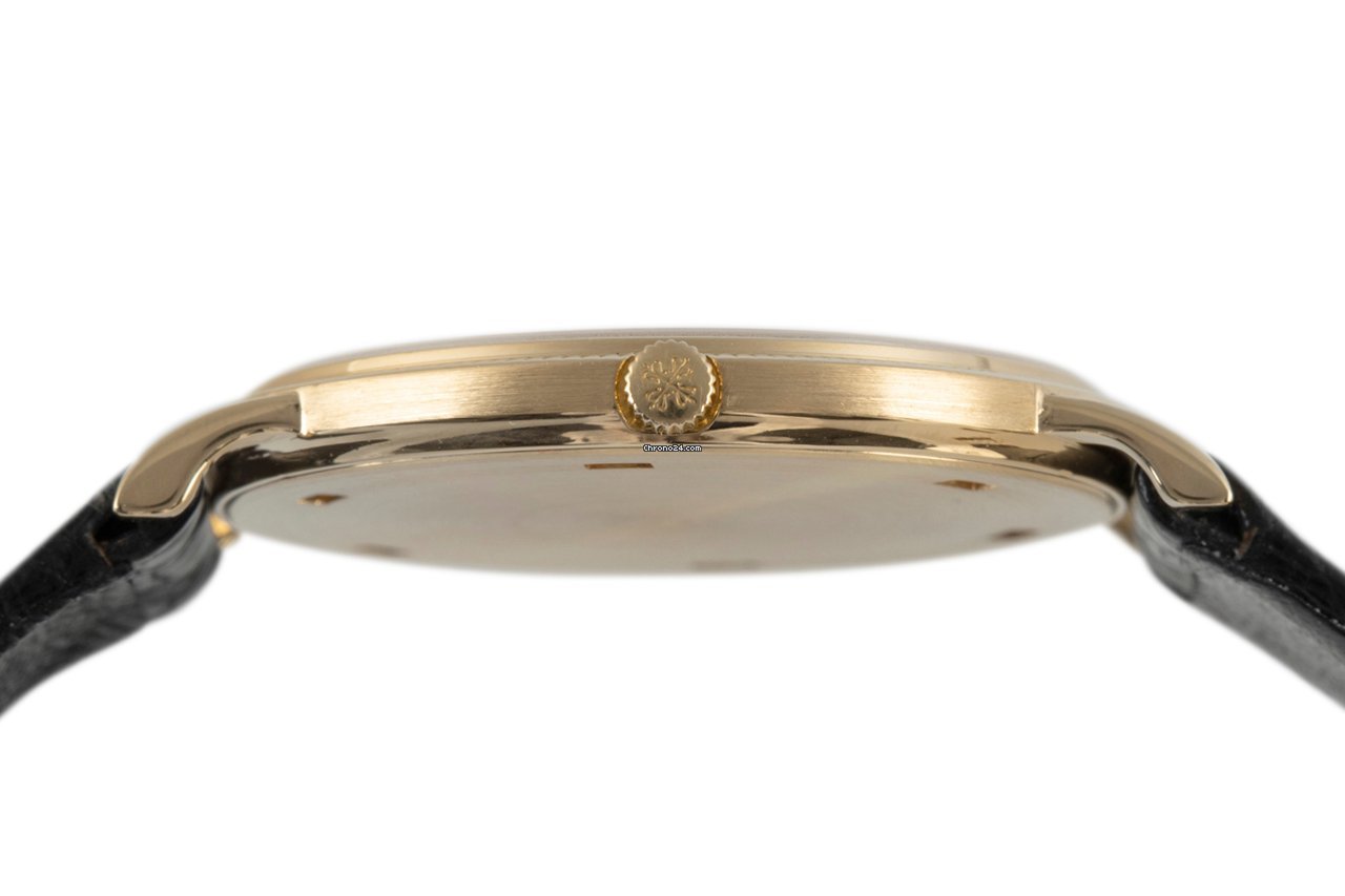 IMG_9081 Patek Philippe Calatrava Mens watch Unisex Manual winding Yellow gold 3520D Replica 6