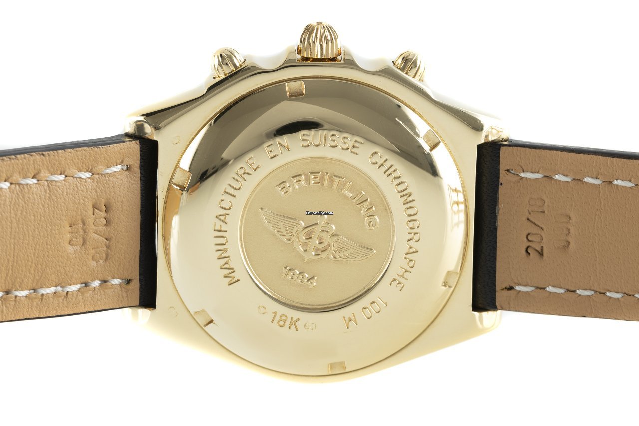 Breitling Chronomat Mens watch Unisex Automatic Yellow gold K13050.1 Replica 6
