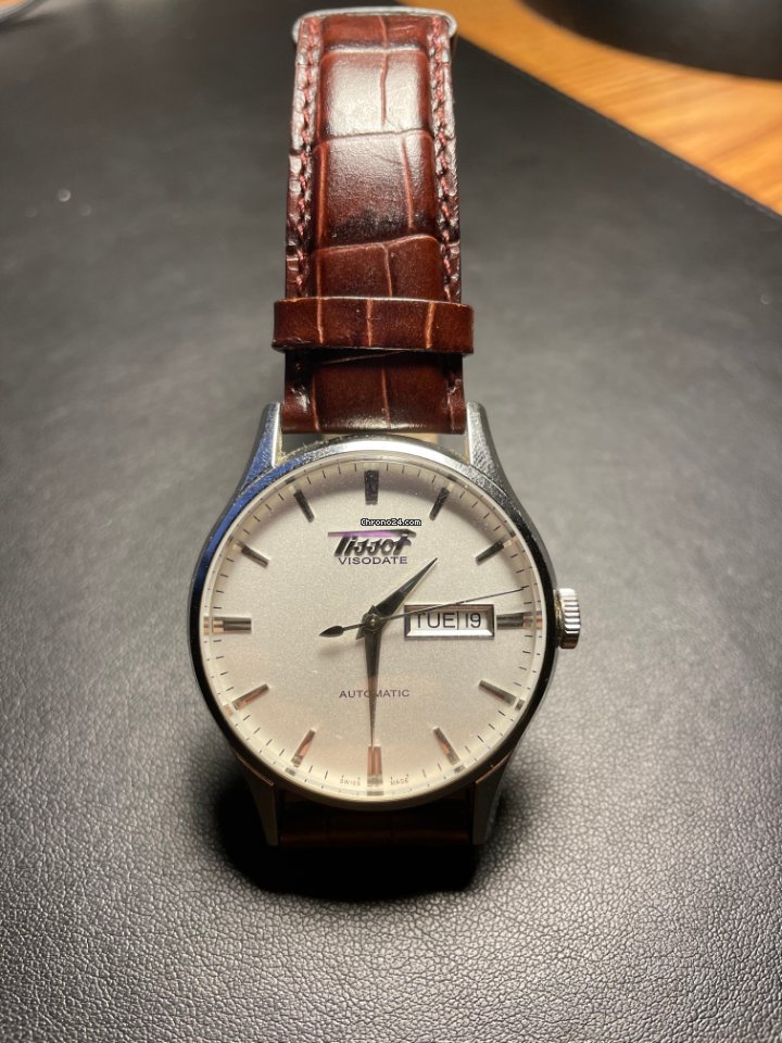 IMG_9081 Tissot Heritage Visodate Mens watch Unisex Automatic Steel T019.430.16.031.01 Replica 6