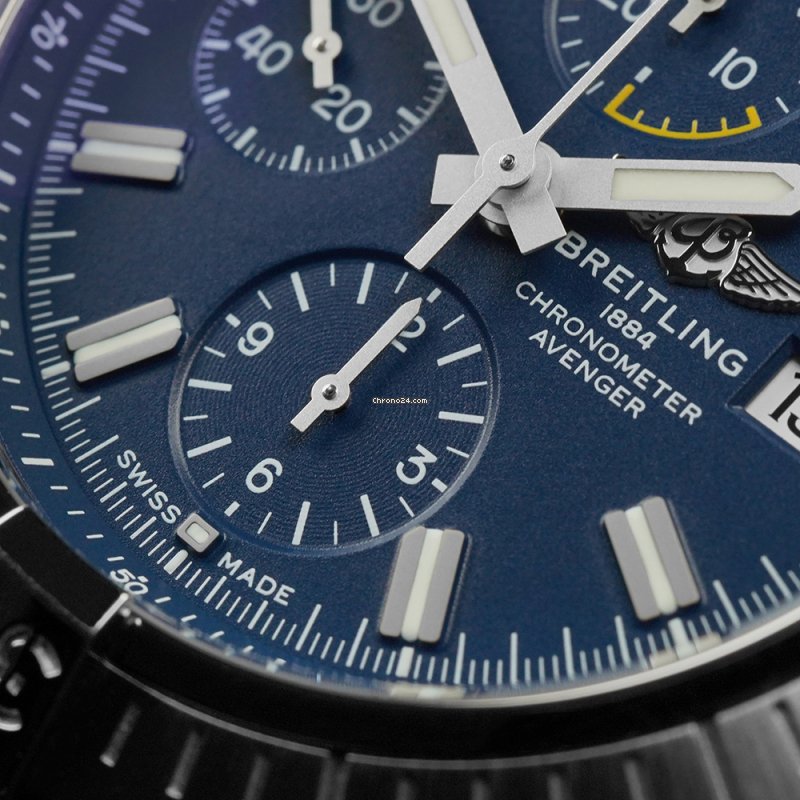 IMG_9081 Breitling Avenger Mens watch Unisex Automatic A13317101C1X2 Replica 6