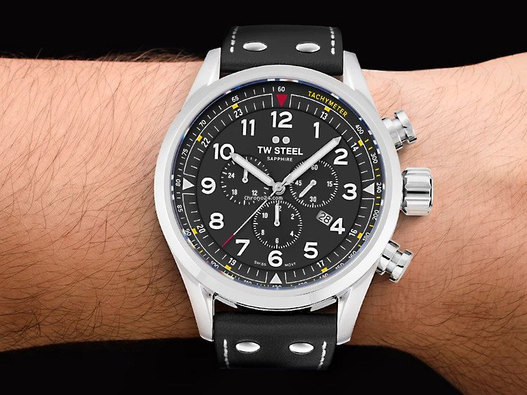 TW Steel Mens watch Unisex Quartz Steel SVS202 Replica 6