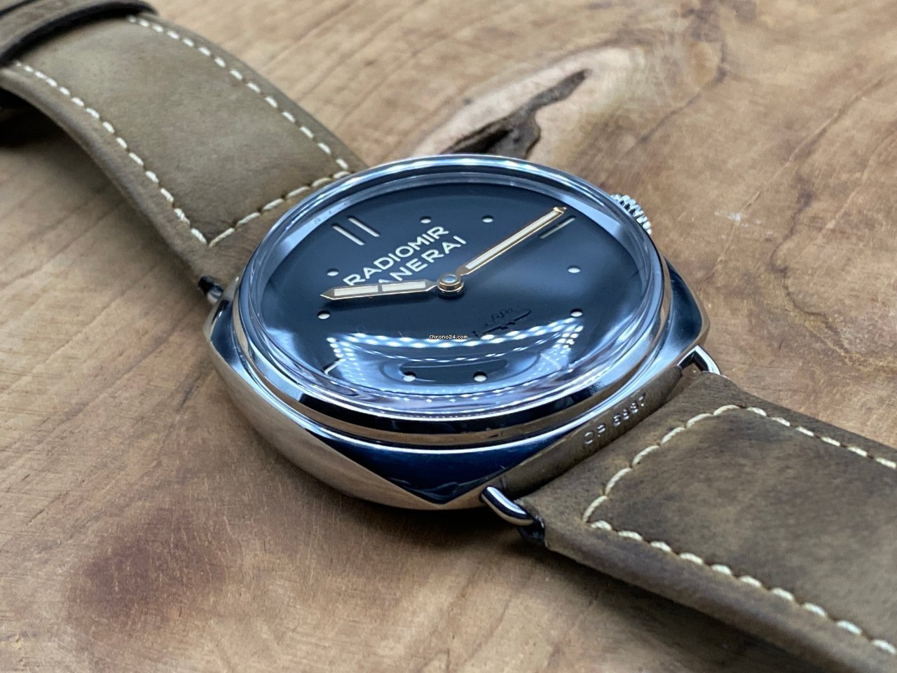 Panerai Radiomir 3 Days 47mm Mens watch Unisex Manual winding Steel PAM 00425orPAM 425 Replica 6
