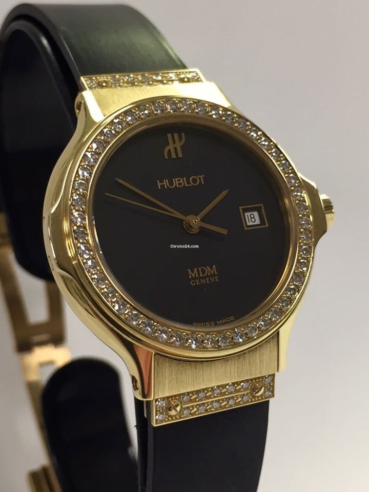 IMG_9081 Hublot Classic Womens watch Quartz Yellow gold 1390.100.3.054 Replica 6