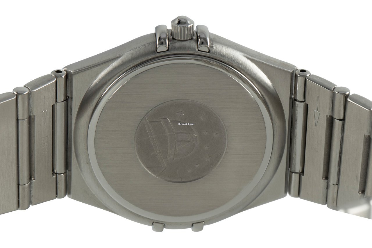 IMG_9081 Omega Constellation Mens watch Unisex Quartz Steel 396.1201 Replica 6
