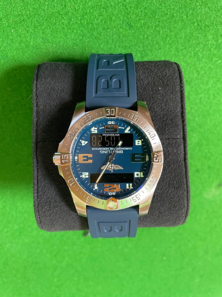 IMG_9081 Breitling Aerospace EVO Mens watch Unisex Quartz Titanium E7936310 C869 152E Replica 6