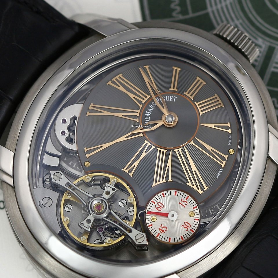 IMG_9081 Audemars Piguet Millenary Mens watch Unisex Manual winding Titanium 26371ti.oo.d002cr.01 Replica 6