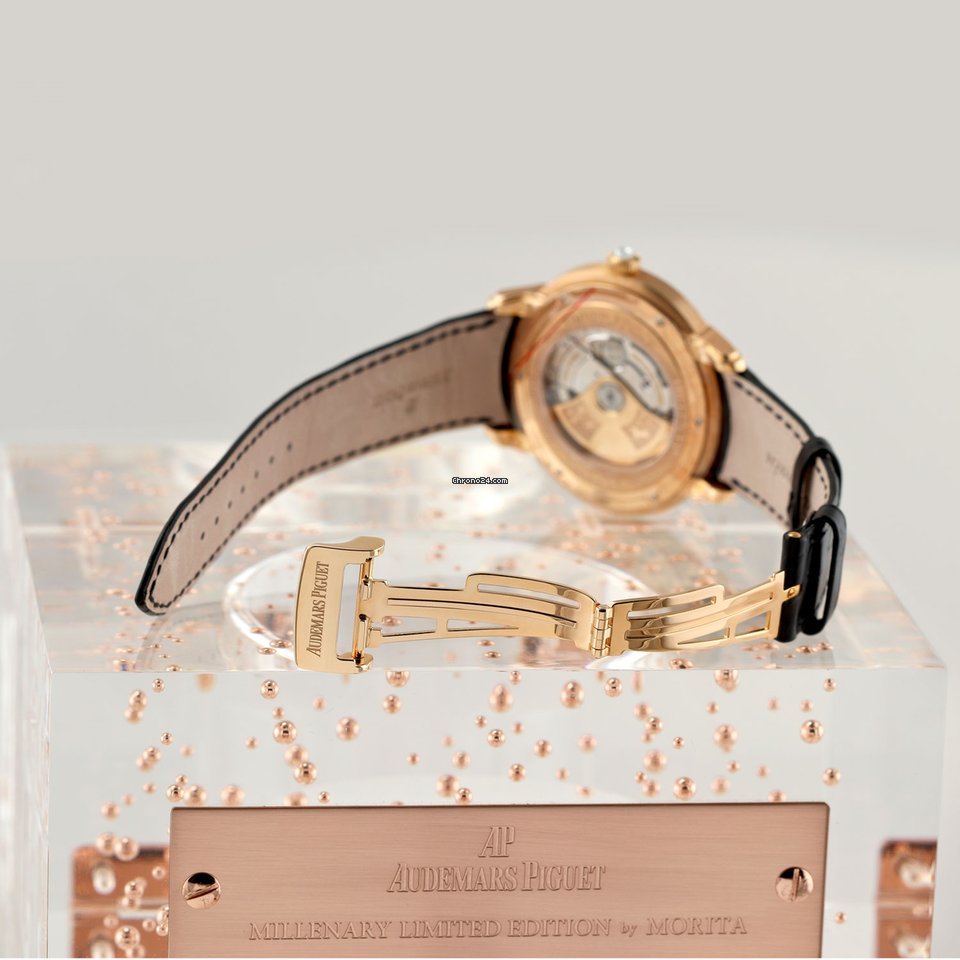 IMG_9081 Audemars Piguet Millenary Womens watch Automatic Rose gold 15331or.oo.d002cr.01 Replica 6