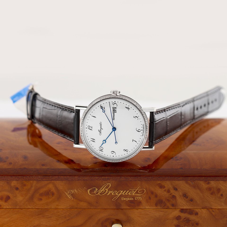 IMG_9081 Breguet Classique Mens watch Unisex Automatic White gold 5178bb 29 9v6 d000 Replica 6