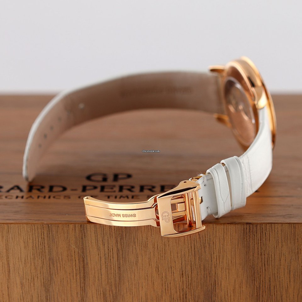 Girard Perregaux Cats Eye Womens watch Automatic Rose gold 80484D52A761-BK7A Replica 6