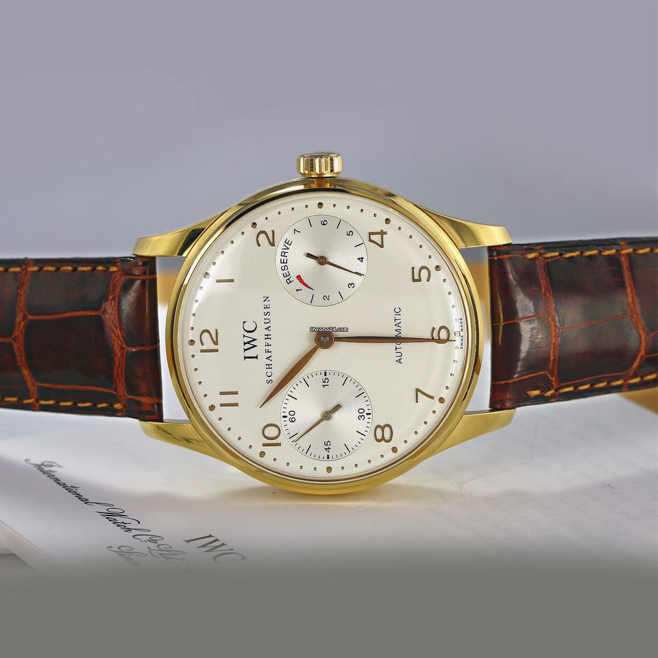 IMG_9081 IWC Portuguese Automatic Mens watch Unisex Automatic Rose gold 5000-004 Replica 6