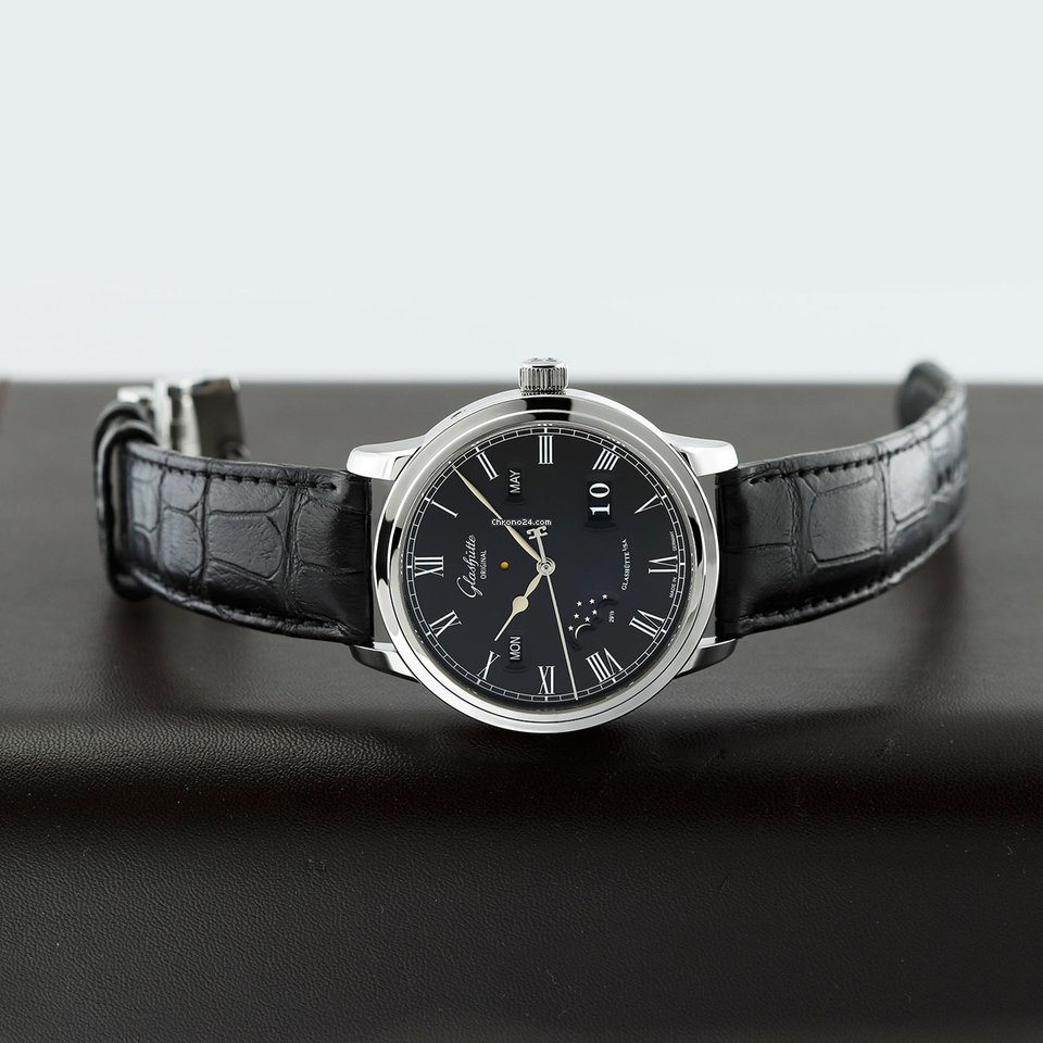 IMG_9081 Glashutte Original Senator Perpetual Calendar Mens watch Unisex Automatic Steel 100-02-25-12-05 Replica 6