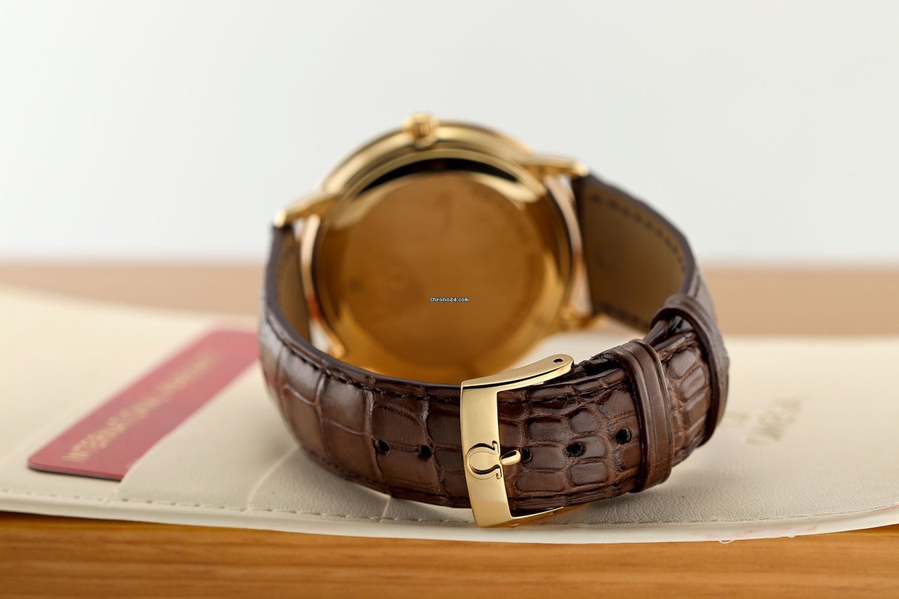 IMG_9081 Omega De Ville Prestige Automatic Rose gold 413.58.37.20.52.001 Replica 6