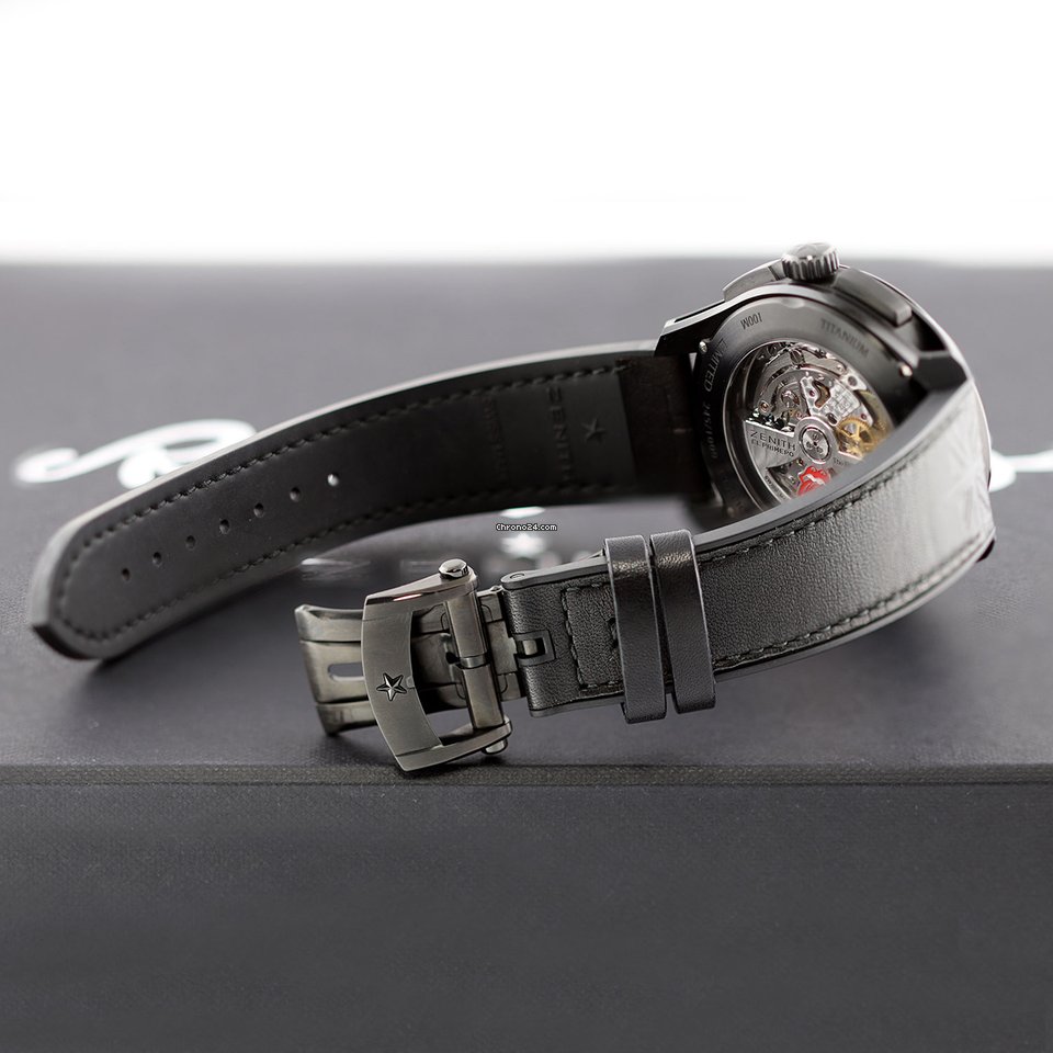 IMG_9081 Zenith El Primero Chronomaster Mens watch Unisex Automatic Titanium 96.2260.4061 21.r575 Replica 6
