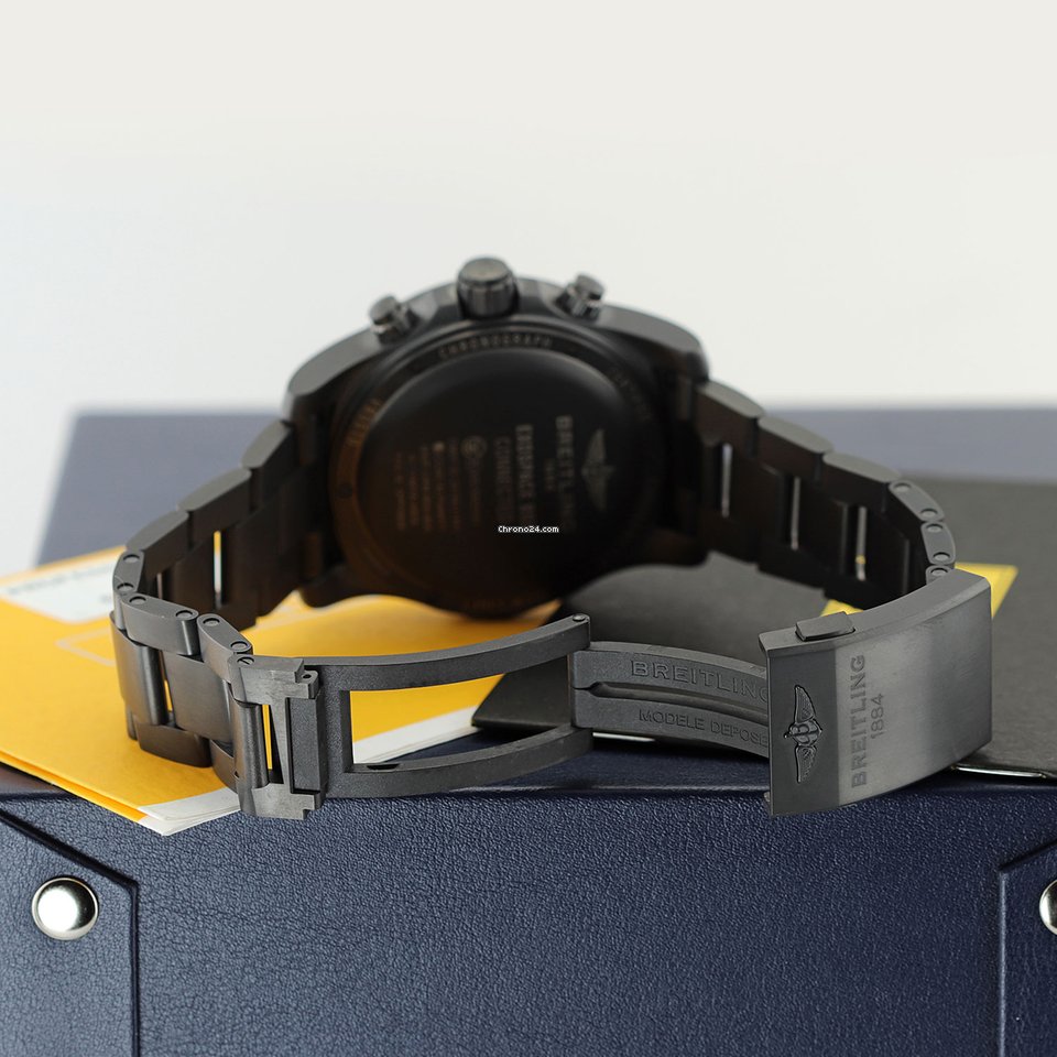 IMG_9081 Breitling Exospace B55 Connected Mens watch Unisex Quartz Titanium vb5510h2 be45 181v Replica 6